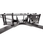 RuiQi XL9 V3 9 Zoll 3K Voll carbon rahmen Kit Schutz arm 4mm Rack 390mm Radstand rahmen für RC FPV Freestyle RC Drohne